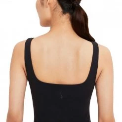 NIKE CANOTTA YOGA LUXE DONNA Nero -Negozio online TRAINING E PALESTRA Italia 2022 nike da0723 the nike yoga luxe tank abbigliamento training e palestra donna 043306101 010 4