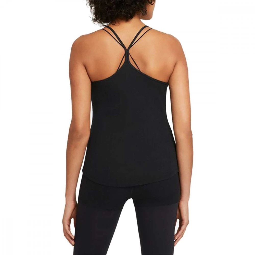 NIKE CANOTTA YOGA POINTELLE DONNA Nero 2 NIKE CANOTTA YOGA POINTELLE DONNA Nero - immagine 2
