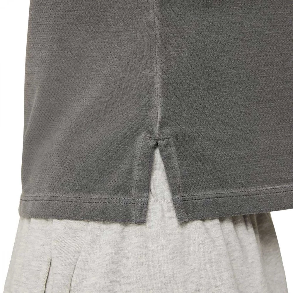 NIKE T-SHIRT DRI-FIT YOGA DONNA Grigio 5 NIKE T-SHIRT DRI-FIT YOGA DONNA Grigio - immagine 5