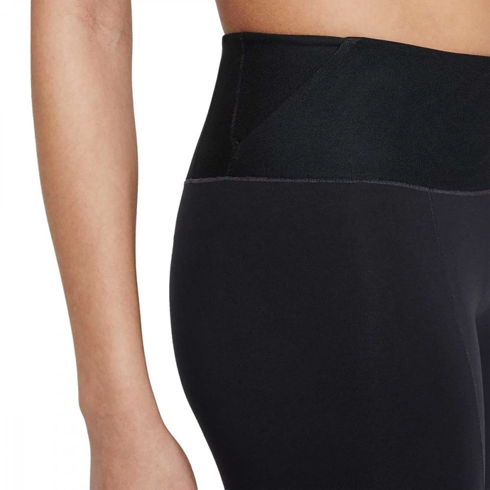 NIKE LEGGINGS ONE CROP LUXE ICON CLASH DONNA Nero - immagine 3