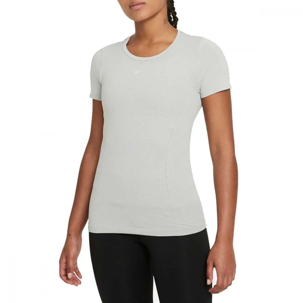 NIKE T-SHIRT ADV AURA DONNA Grigio 1 NIKE T-SHIRT ADV AURA DONNA Grigio
