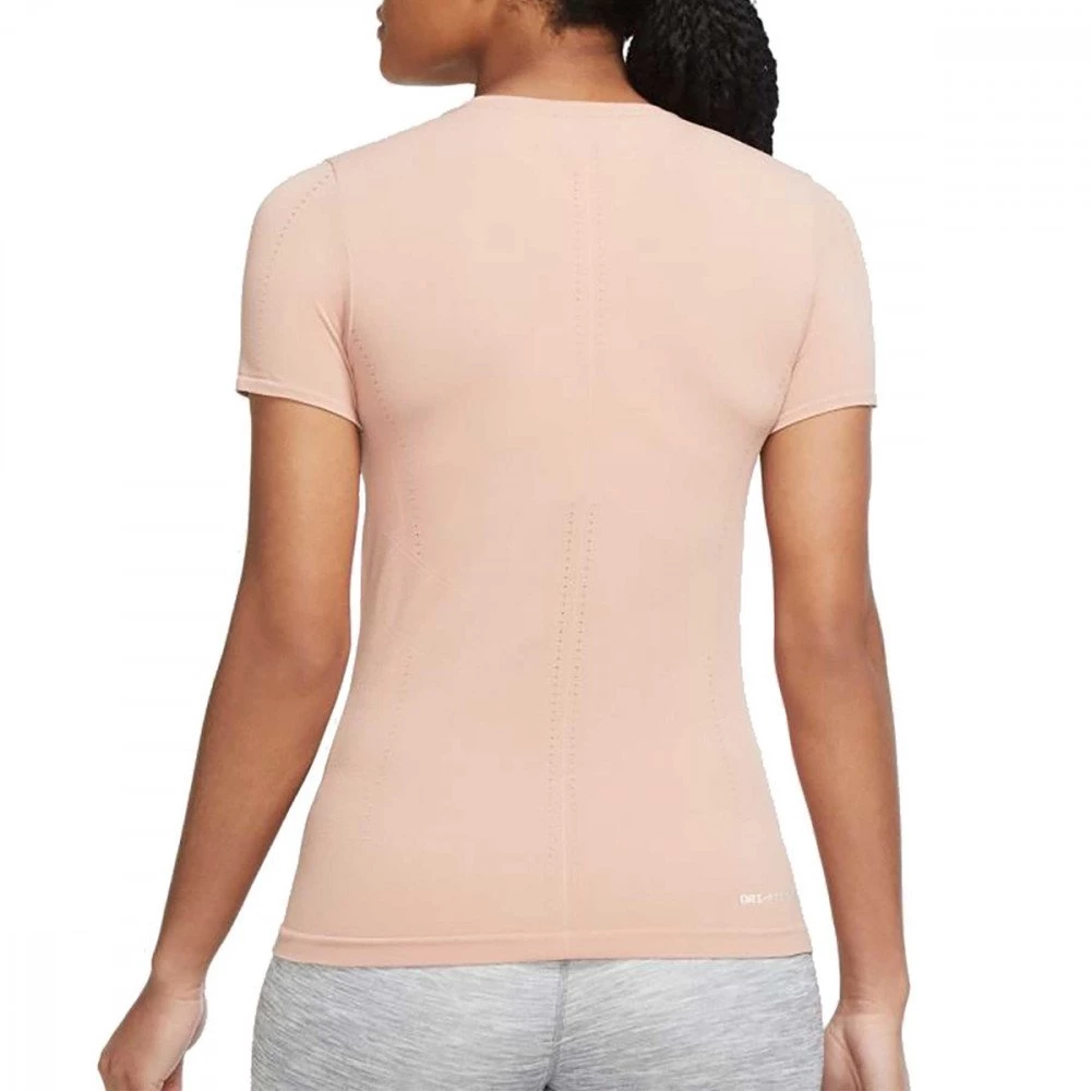 NIKE T-SHIRT ADV AURA DONNA Rosa 2 NIKE T-SHIRT ADV AURA DONNA Rosa - immagine 2