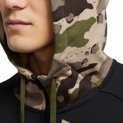 NIKE FELPA FULL ZIP CON CAPPUCCIO TRAINING CAMO Nero -Negozio online TRAINING E PALESTRA Italia 2022 nike dd1733 m nk df fz fa camo abbigliamento training e palestra uomo 043314601 010 3
