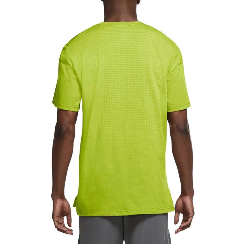 T-SHIRT NIKE PRO DRI-FIT BURNOUT Giallo - immagine 2