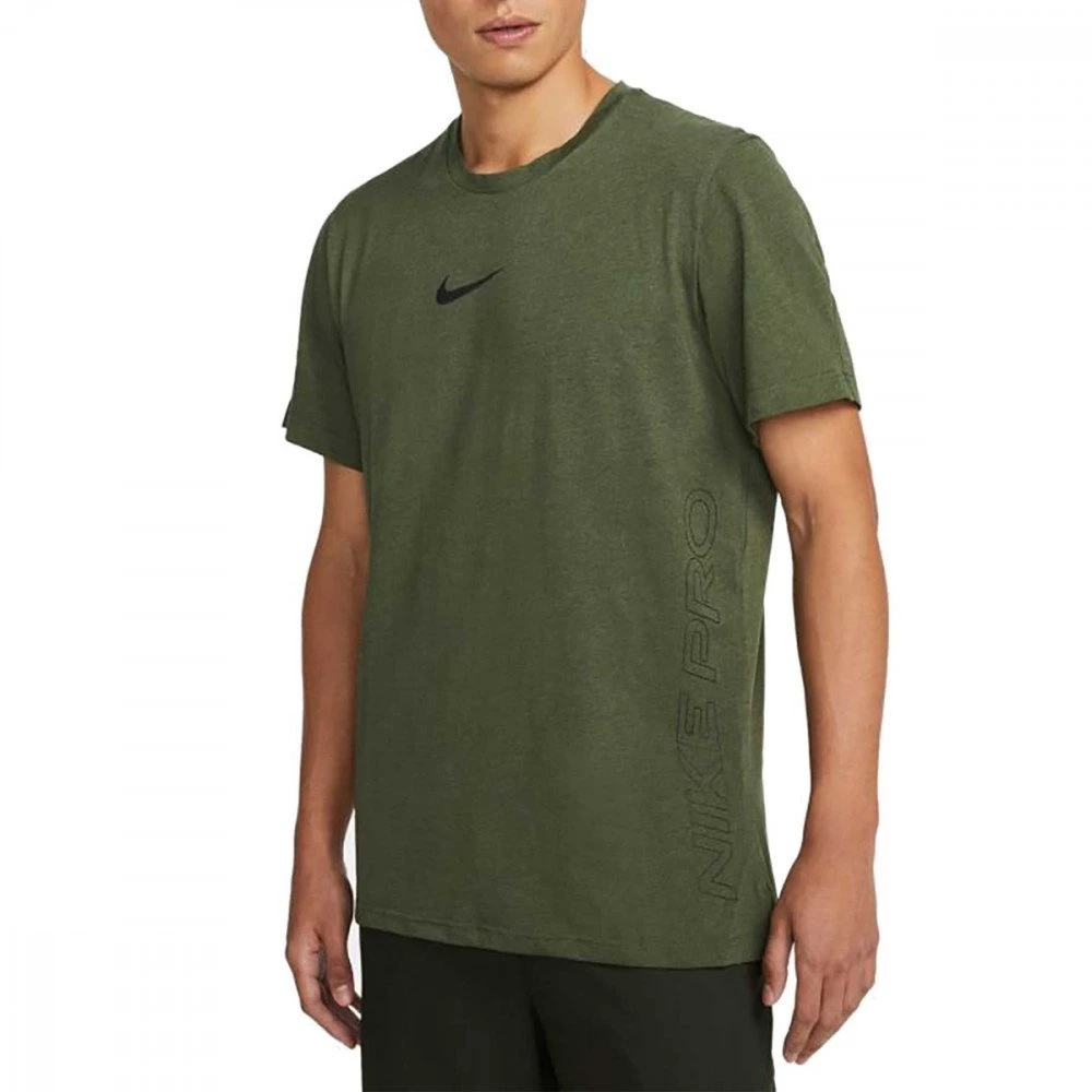 T-SHIRT NIKE PRO DRI-FIT BURNOUT Verde