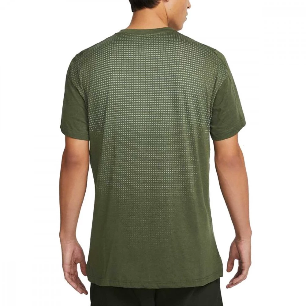 T-SHIRT NIKE PRO DRI-FIT BURNOUT Verde - immagine 2