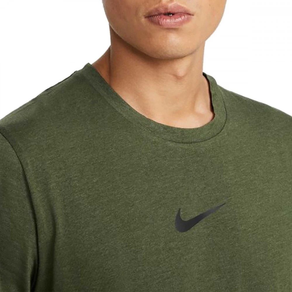 T-SHIRT NIKE PRO DRI-FIT BURNOUT Verde - immagine 3