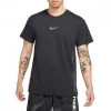 T-SHIRT NIKE PRO DRI-FIT BURNOUT Nero