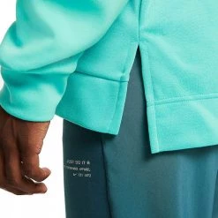 NIKE FELPA CON CAPPUCCIO DRI-FIT BICOLOR Verde -Negozio online TRAINING E PALESTRA Italia 2022 nike dd1971 felpa con cappuccio dri fit bicolor abbigliamento training e palestra uomo 043974301 392 5