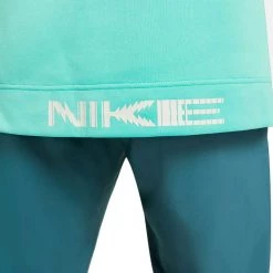 NIKE FELPA CON CAPPUCCIO DRI-FIT BICOLOR Verde -Negozio online TRAINING E PALESTRA Italia 2022 nike dd1971 felpa con cappuccio dri fit bicolor abbigliamento training e palestra uomo 043974301 392 6