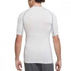 T-SHIRT NIKE PRO DRI-FIT TIGHT Bianco -Negozio online TRAINING E PALESTRA Italia 2022 nike dd1992 t shirt dri fit nike pro abbigliamento training e palestra uomo 043315801 100 2
