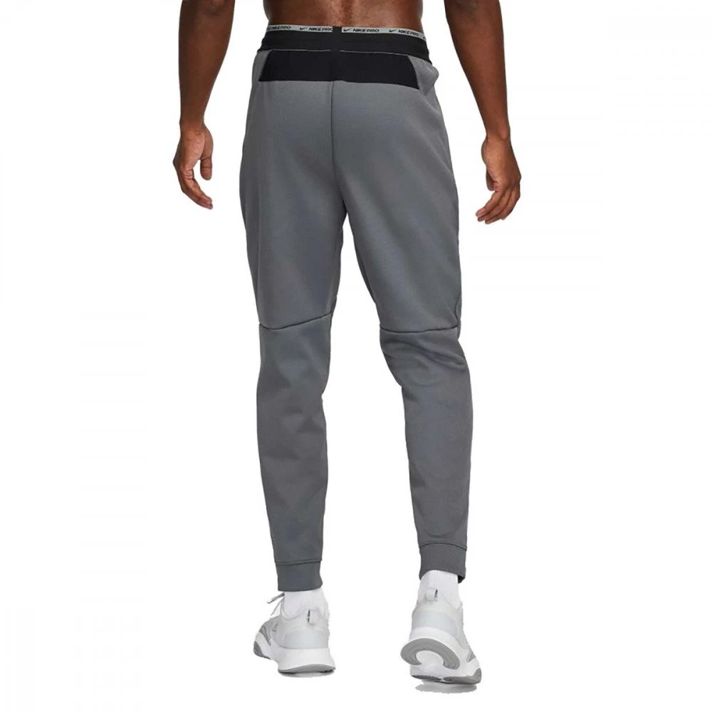 PANTALONI NIKE PRO THERMA-FIT Grigio 2 PANTALONI NIKE PRO THERMA-FIT Grigio - immagine 2