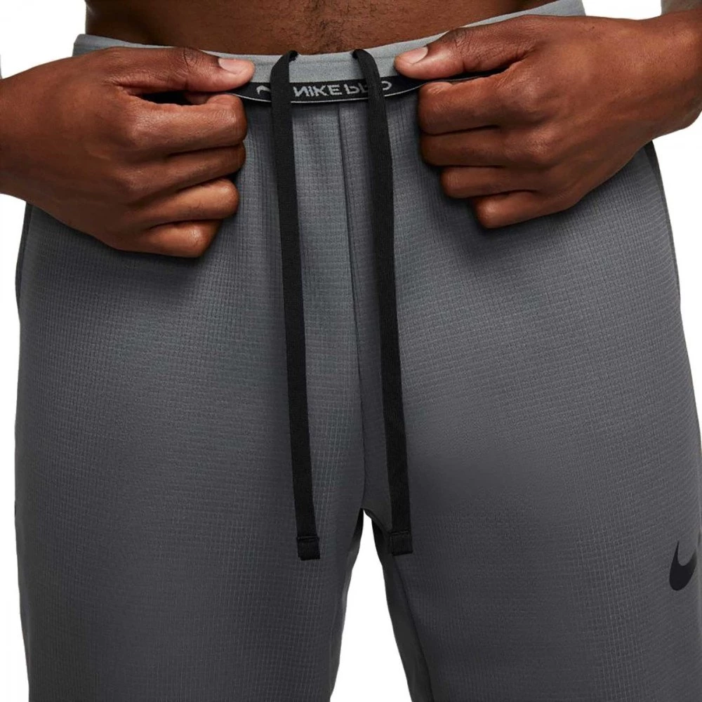PANTALONI NIKE PRO THERMA-FIT Grigio 4 PANTALONI NIKE PRO THERMA-FIT Grigio - immagine 4