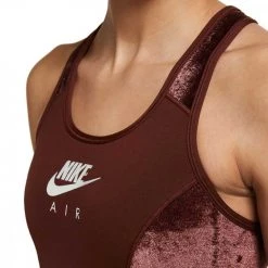 NIKE REGGISENO AIR DRI-FIT SWOOSH Marrone -Negozio online TRAINING E PALESTRA Italia 2022 nike dd2402 reggiseno dri fit air swoosh ll gx abbigliamento training e palestra donna 043967601 273 3