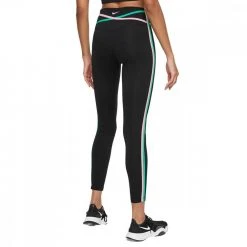 NIKE LEGGINGS NASTRATI DRI-FIT ONE DONNA Nero 5 NIKE LEGGINGS NASTRATI DRI-FIT ONE DONNA Nero -Negozio online TRAINING E PALESTRA Italia 2022 nike dd4690 leggings nastrati dri fit one donna abbigliamento training e palestra donna 043309001 010 2