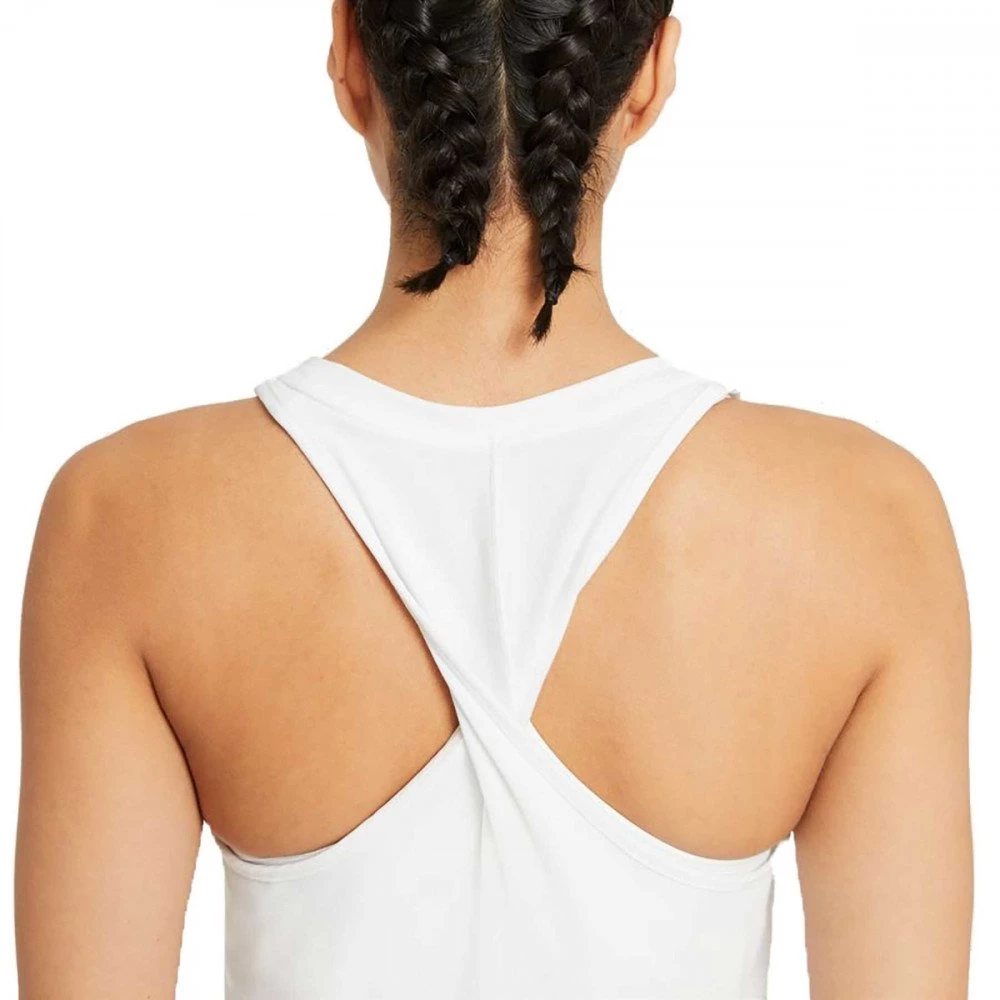 NIKE CANOTTA DRI-FIT ONE LUXE TWIST DONNA Bianco - immagine 3
