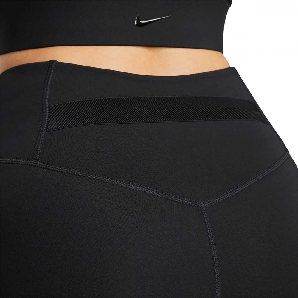 NIKE LEGGINGS ONE LUXE BUCKLE DONNA Nero 3 NIKE LEGGINGS ONE LUXE BUCKLE DONNA Nero - immagine 3