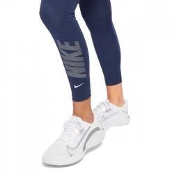 NIKE LEGGINGS DRI-FIT ONE GRAPHIC DONNA Blu -Negozio online TRAINING E PALESTRA Italia 2022 nike dd5407 leggings dri fit one graphic donna abbigliamento training e palestra donna 043968601 410 4