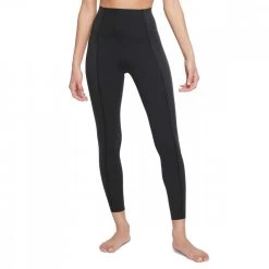 NIKE LEGGINGS YOGA LUXE DONNA Nero