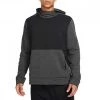 NIKE FELPA CON CAPPUCCIO DRI-FIT STATEMENT YOGA Grigio