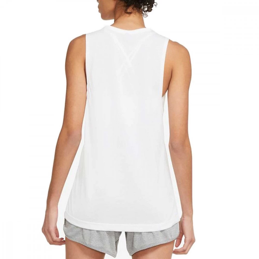 NIKE CANOTTA YOGA GRAPHIC DONNA Bianco 2 NIKE CANOTTA YOGA GRAPHIC DONNA Bianco - immagine 2