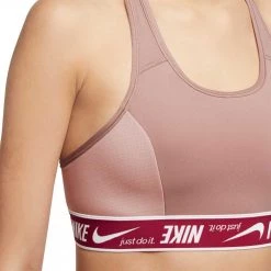NIKE REGGISENO DRI-FIT SWOOSH Rosa -Negozio online TRAINING E PALESTRA Italia 2022 nike dm0562 reggiseno dri fit swoosh abbigliamento training e palestra donna 044574701 609 3