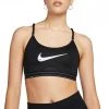 NIKE REGGISENO DRI-FIT INDY GRAPHIC SWOOSH Nero