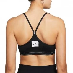 NIKE REGGISENO DRI-FIT INDY GRAPHIC SWOOSH Nero 5 NIKE REGGISENO DRI-FIT INDY GRAPHIC SWOOSH Nero -Negozio online TRAINING E PALESTRA Italia 2022 nike dm0574 reggiseno dri fit indy graphic swoosh abbigliamento training e palestra donna 044574801 010 2