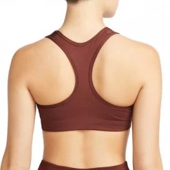 NIKE REGGISENO DRI-FIT SWOOSH Marrone -Negozio online TRAINING E PALESTRA Italia 2022 nike dm0579 reggiseno dri fit swoosh abbigliamento training e palestra donna 043970301 273 2