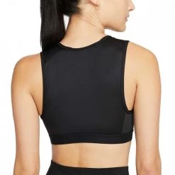 NIKE REGGISENO AIR DRI-FIT SWOOSH Nero 4 NIKE REGGISENO AIR DRI-FIT SWOOSH Nero -Negozio online TRAINING E PALESTRA Italia 2022 nike dm0643 reggiseno air dri fit swoosh abbigliamento training e palestra donna 044563701 010 2