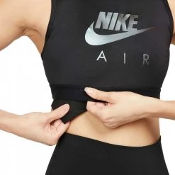 NIKE REGGISENO AIR DRI-FIT SWOOSH Nero 5 NIKE REGGISENO AIR DRI-FIT SWOOSH Nero -Negozio online TRAINING E PALESTRA Italia 2022 nike dm0643 reggiseno air dri fit swoosh abbigliamento training e palestra donna 044563701 010 3