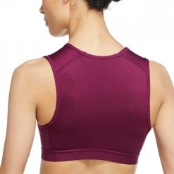 NIKE REGGISENO AIR DRI-FIT SWOOSH Bordeaux -Negozio online TRAINING E PALESTRA Italia 2022 nike dm0643 reggiseno air dri fit swoosh abbigliamento training e palestra donna 044563801 610 2