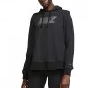 NIKE FELPA CON CAPPUCCIO DRI-FIT GRAPHIC DONNA Nero