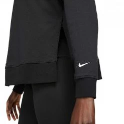 NIKE FELPA CON CAPPUCCIO DRI-FIT GRAPHIC DONNA Nero -Negozio online TRAINING E PALESTRA Italia 2022 nike dm2883 felpa con cappuccio dri fit graphic donna abbigliamento training e palestra donna 043970601 010 4