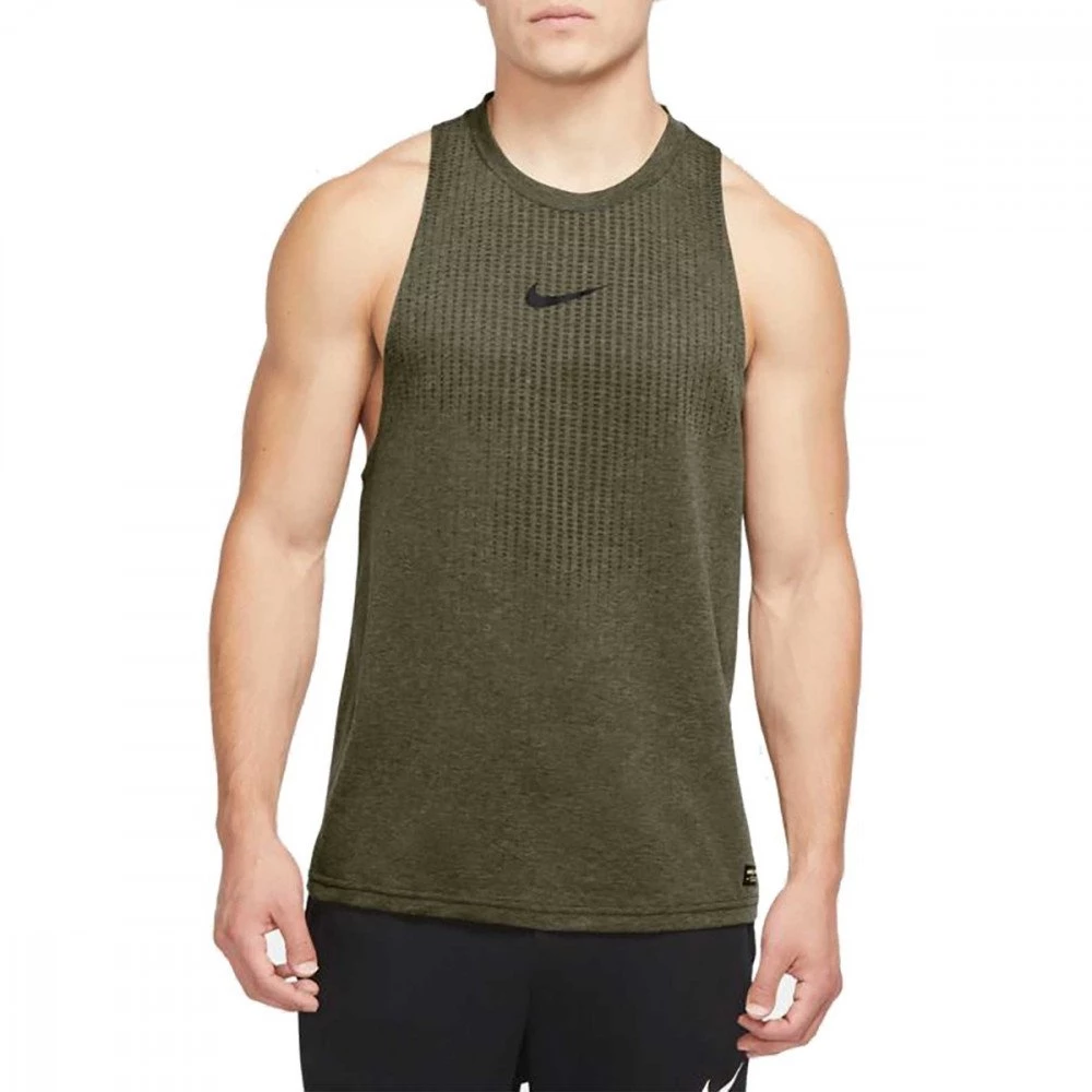 CANOTTA NIKE PRO DRI-FIT ADV Verde 1 CANOTTA NIKE PRO DRI-FIT ADV Verde
