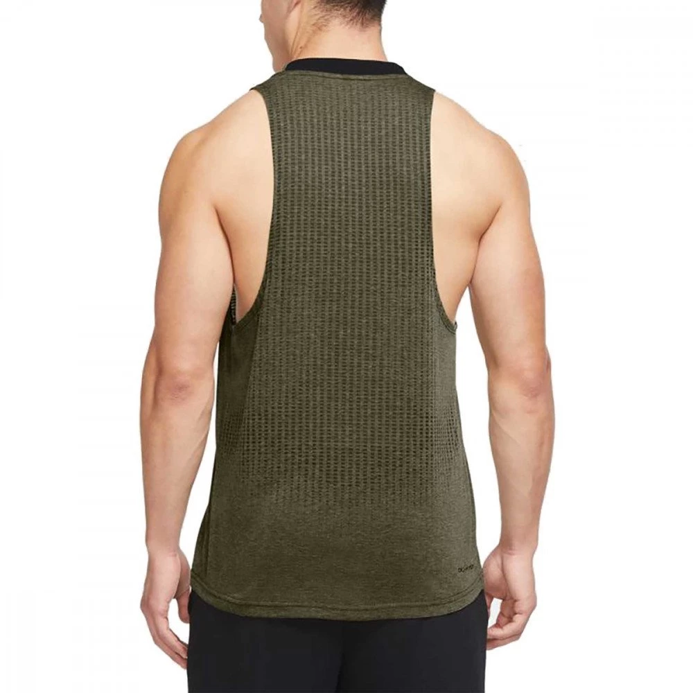 CANOTTA NIKE PRO DRI-FIT ADV Verde 2 CANOTTA NIKE PRO DRI-FIT ADV Verde - immagine 2