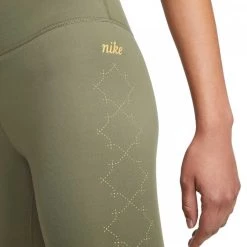 NIKE LEGGINGS ONE LUXE DONNA Verde -Negozio online TRAINING E PALESTRA Italia 2022 nike dm7258 leggings one luxe donna abbigliamento training e palestra donna 044575401 222 3