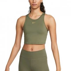 NIKE CANOTTA DRI-FIT ONE LUXE DONNA Verde