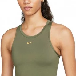 NIKE CANOTTA DRI-FIT ONE LUXE DONNA Verde -Negozio online TRAINING E PALESTRA Italia 2022 nike dm7293 canotta dri fit one luxe donna abbigliamento training e palestra donna 044575701 222 3