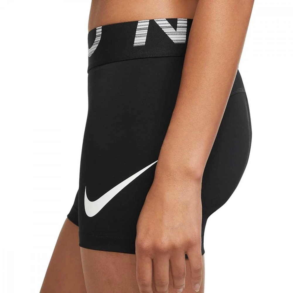 SHORT NIKE PRO DRI-FIT GRAPHIC DONNA Nero - immagine 3