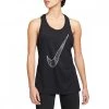 NIKE CANOTTA SWOOSH PRINTED DONNA Nero