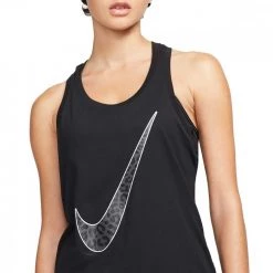 NIKE CANOTTA SWOOSH PRINTED DONNA Nero -Negozio online TRAINING E PALESTRA Italia 2022 nike dn6214 canotta swoosh printed donna abbigliamento training e palestra donna 044576701 010 3