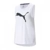 PUMA CANOTTA TRAINING LOGO DONNA Bianco
