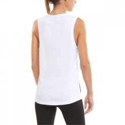 PUMA CANOTTA TRAINING LOGO DONNA Bianco -Negozio online TRAINING E PALESTRA Italia 2022 puma 520256 canotta training logo donna abbigliamento training e palestra donna 045351001 02 4