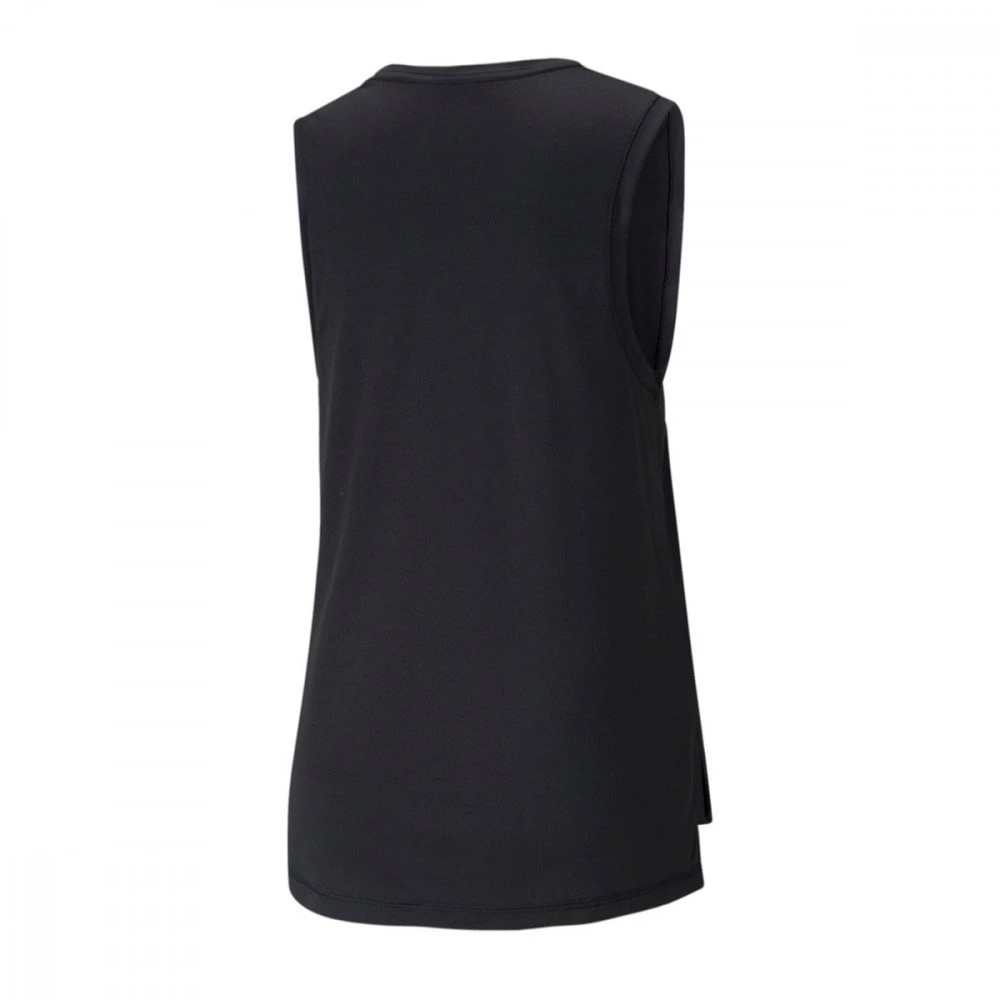 PUMA CANOTTA TRAINING LOGO DONNA Nero 2 PUMA CANOTTA TRAINING LOGO DONNA Nero - immagine 2