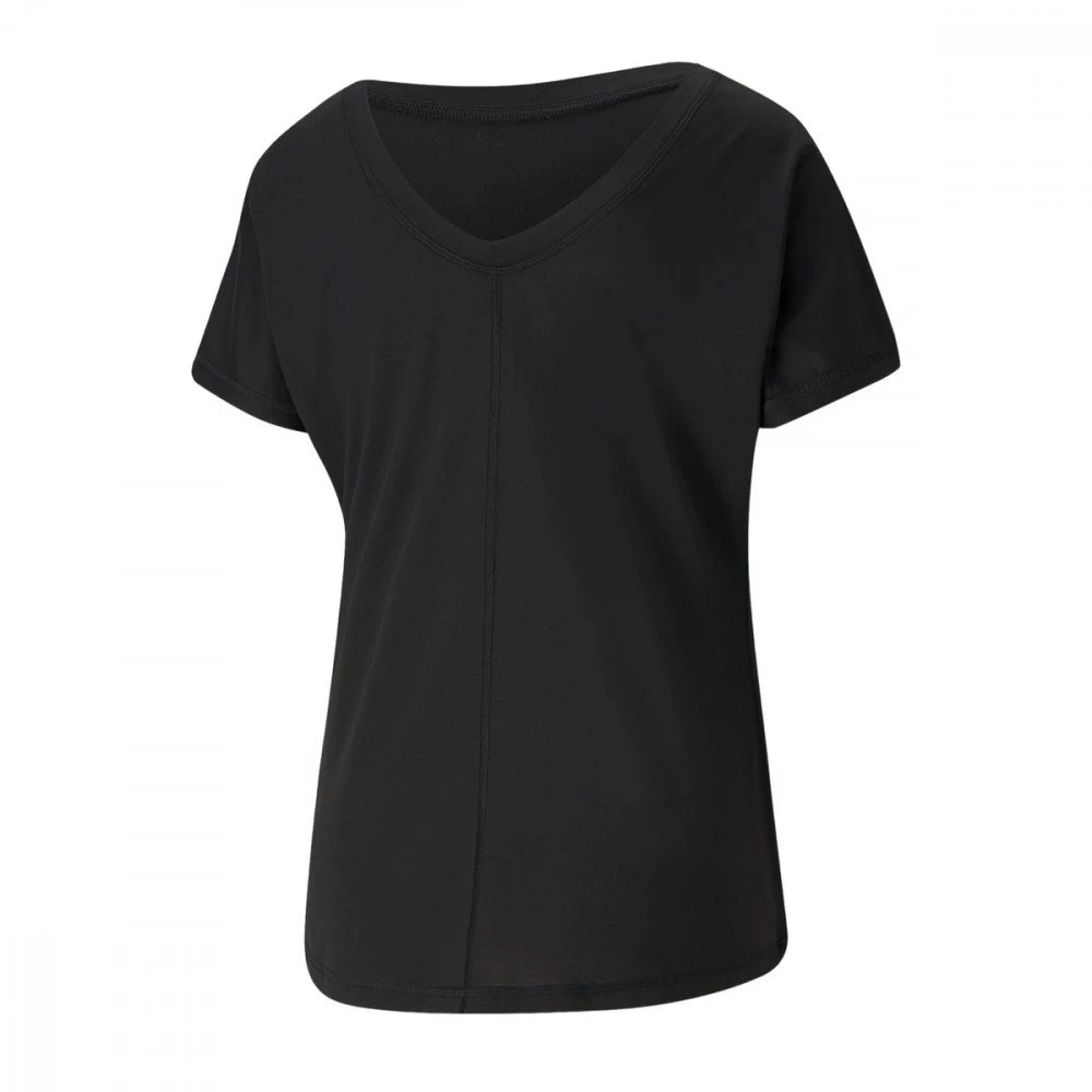 PUMA T-SHIRT TRAINING LOGO DONNA Nero 2 PUMA T-SHIRT TRAINING LOGO DONNA Nero - immagine 2