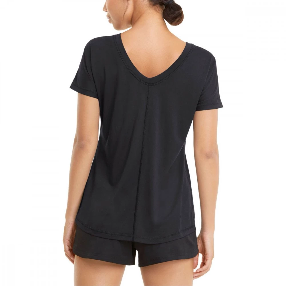 PUMA T-SHIRT TRAINING LOGO DONNA Nero 4 PUMA T-SHIRT TRAINING LOGO DONNA Nero - immagine 4