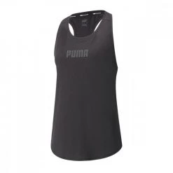 PUMA CANOTTA TRAINING LOGO DONNA Nero