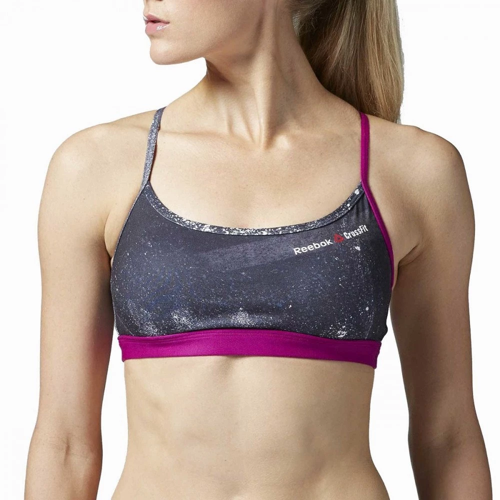 REEBOK Reggiseno CrossFit Grigio 1 REEBOK Reggiseno CrossFit Grigio