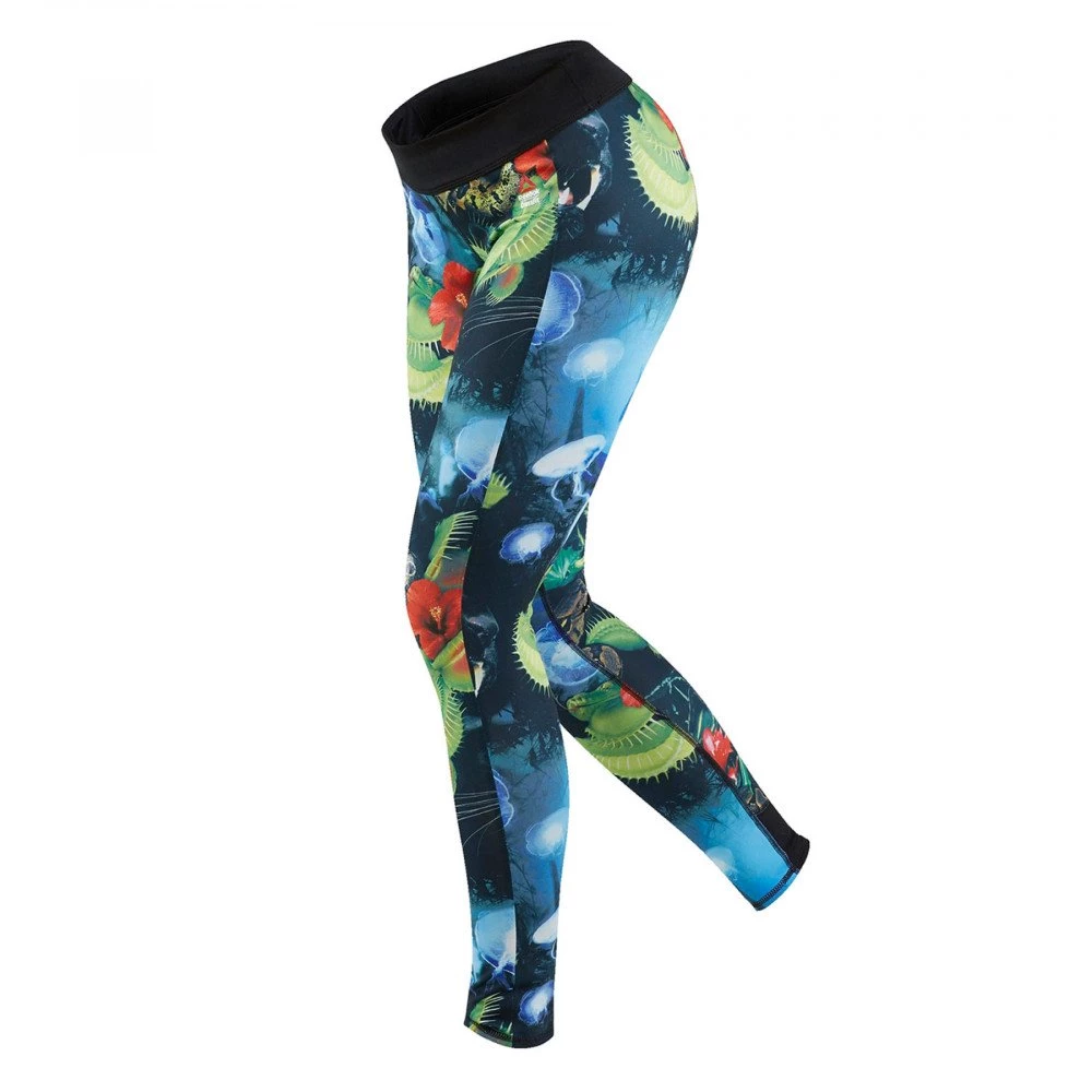 REEBOK Leggings CrossFit Reversible Hidden Jungle Donna Multicolor 1 REEBOK Leggings CrossFit Reversible Hidden Jungle Donna Multicolor